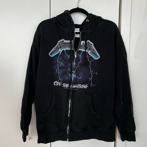 Metallica zip-up jacket